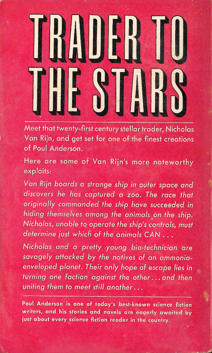 Trader to the Stars by Poul Anderson