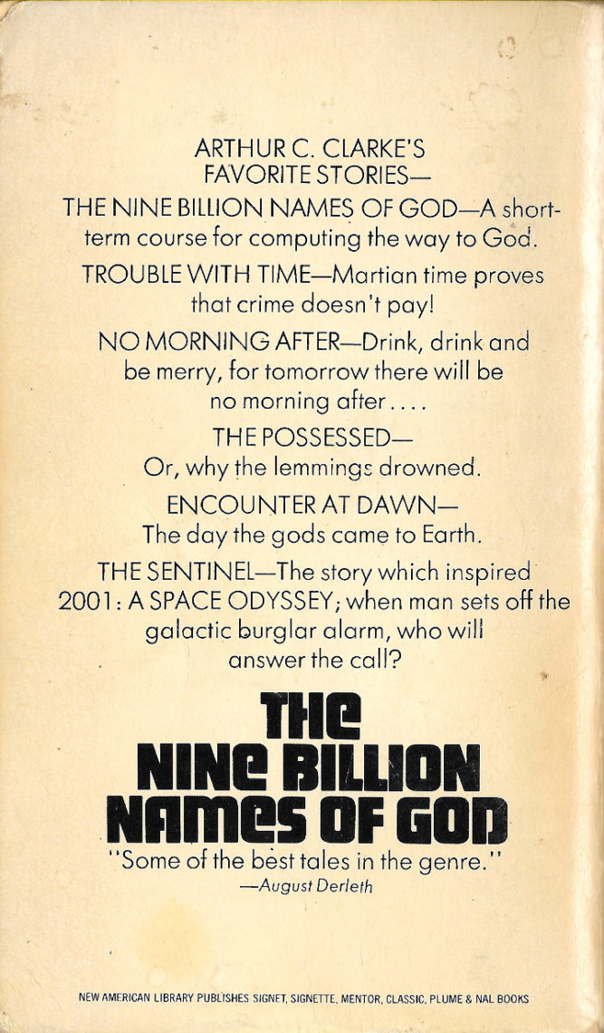 the nine billion names of god explained
